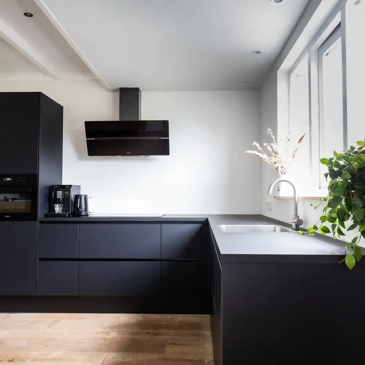 Image of a kitchen or bathroom with granite, marble or engineered stone. For demonstration purposes only.