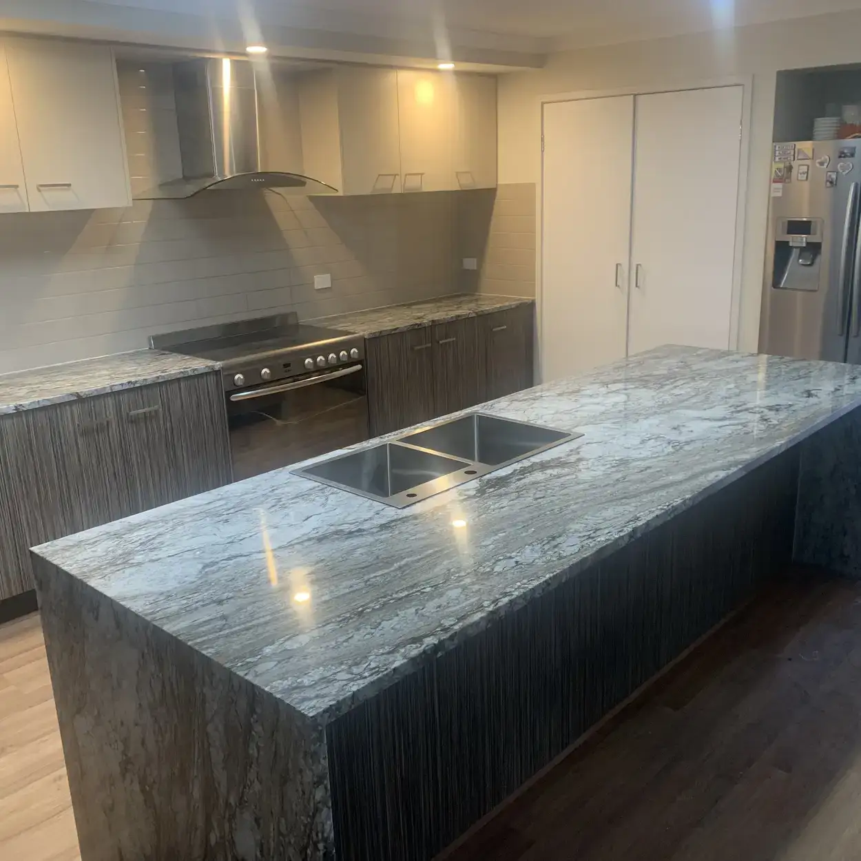 Image of a countertop completed by SA Marble and Granite.